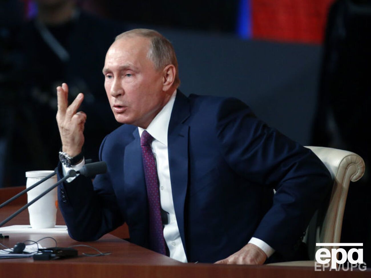 Путін: Треба ставитися до цього як до трагедії й не робити якихось політичних домислів