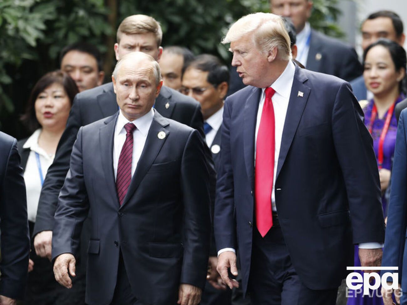 Путін і Трамп говорили про двосторонні відносини і Північну Корею