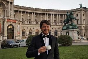 Сын Притулы снялся в рекламе шоу своего отца