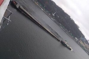 Предварительно разрушения пешеходного моста не обнаружены