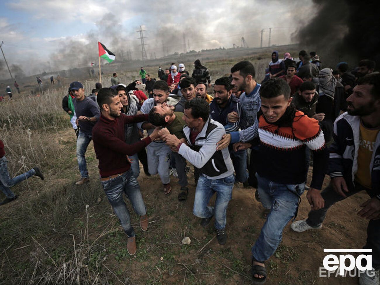 Количество жертв противостояния израильтян и палестинцев увеличивается