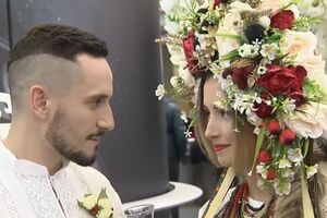 В Борисполе прошла первая свадьба