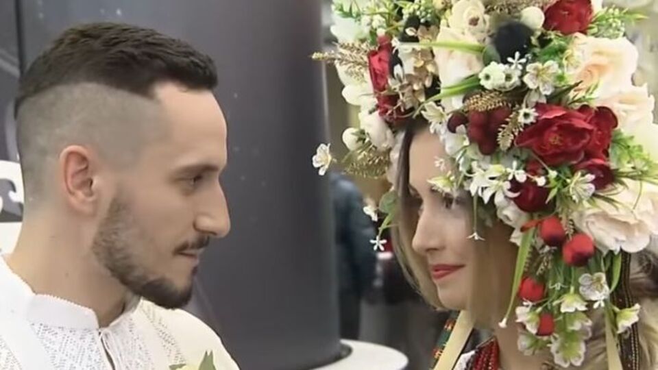 У Борисполі пройшло перше весілля