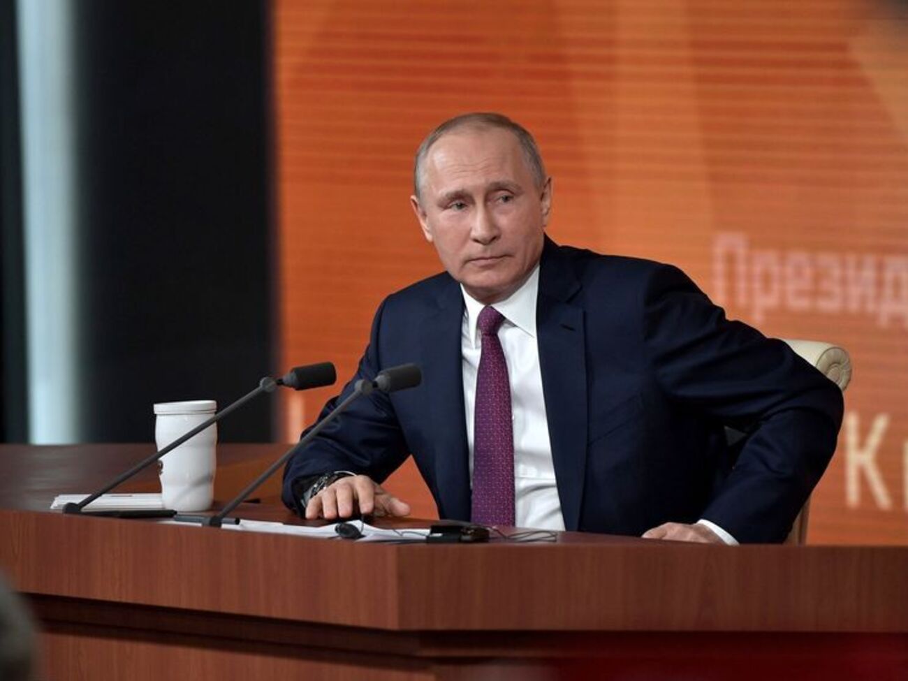 Путин провел пресс-конференцию 14 декабря