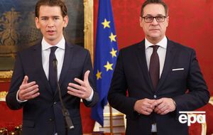 Себастьян Курц и Хайнц-Кристиан Штрахе