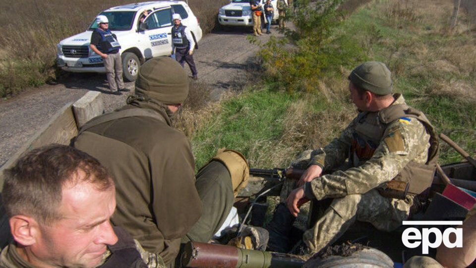 Спостерігачі ОБСЄ бачили українських військовослужбовців у Травневому