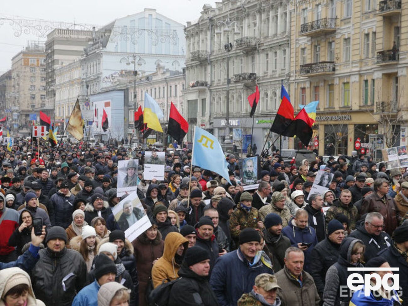 Саакашвілі виступив перед протестувальниками, звинувативши генпрокурора Луценка у зраді