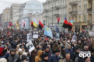 Саакашвілі виступив перед протестувальниками, звинувативши генпрокурора Луценка у зраді