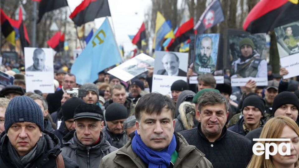 Саакашвілі: У нас революція не розбитих вікон