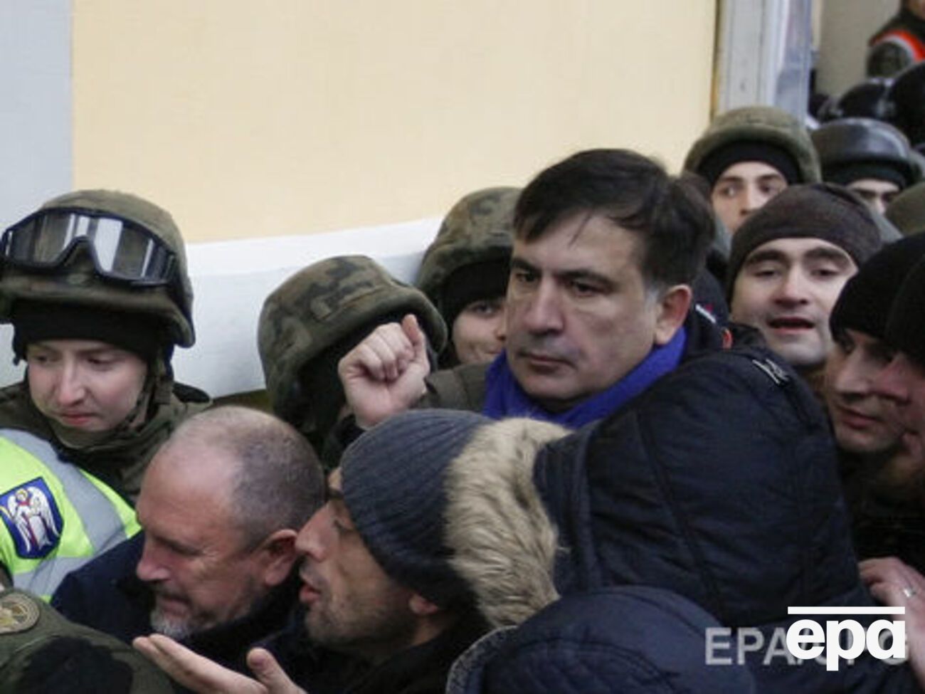 Шрайк: Як тільки влада дає Саакашвілі робити те, що спаде йому на думку, – сідає в калюжу Саакашвілі