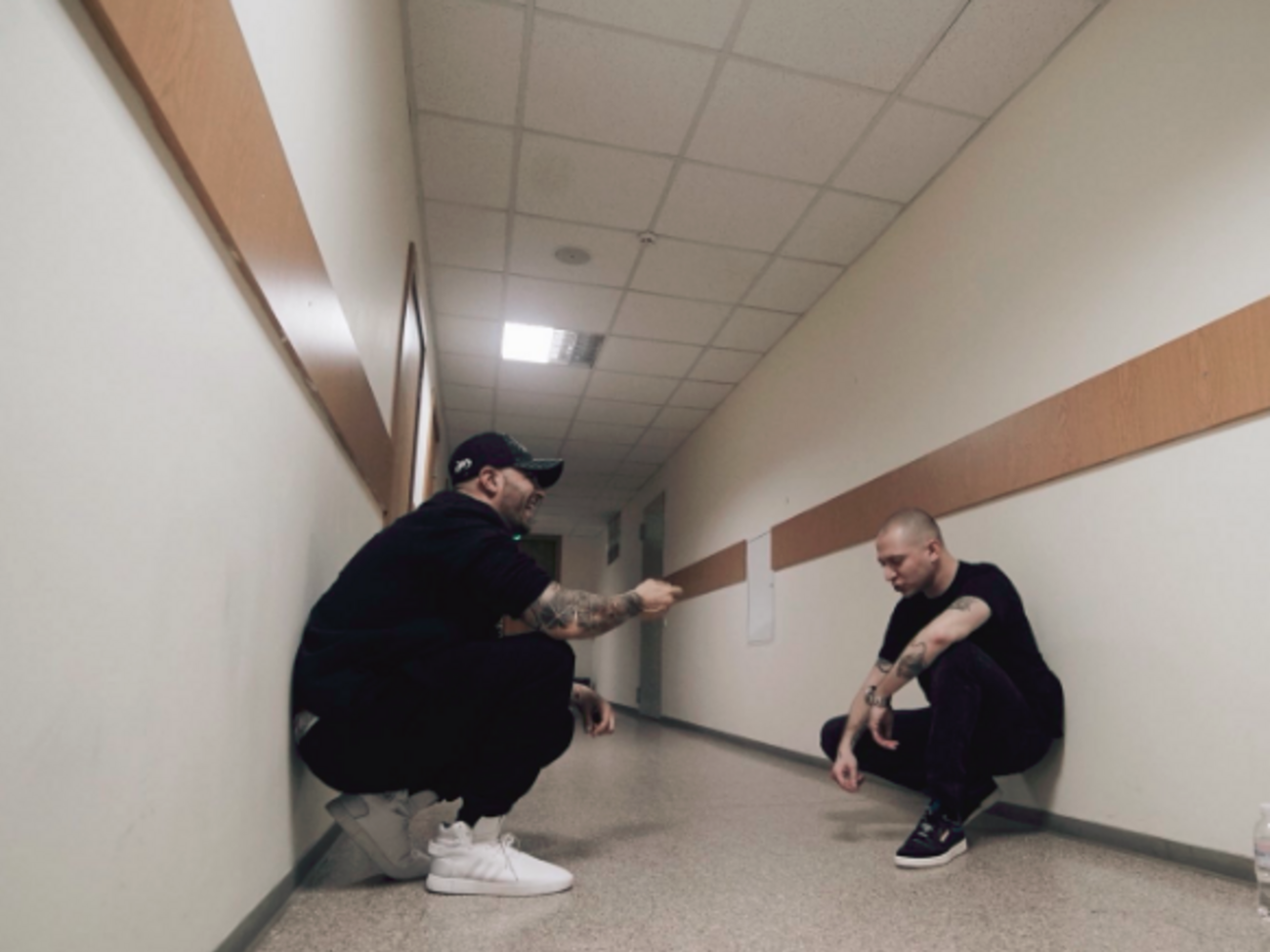 Oxxxymiron и Dizaster выступили в Киеве