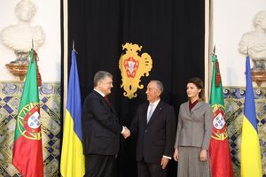 Встреча президентов Украины и Португалии прошла в узком кругу