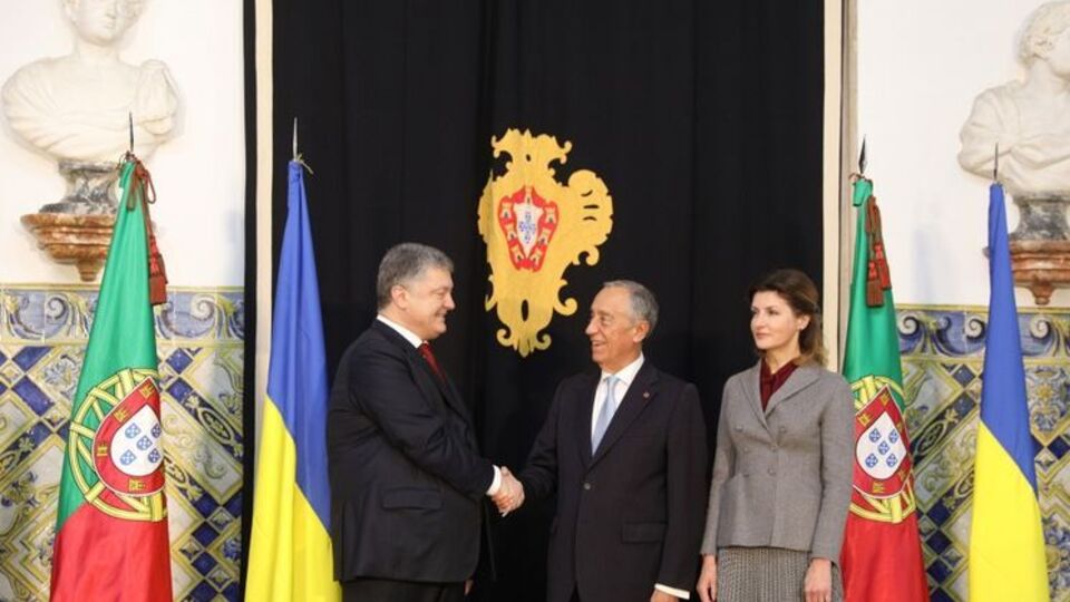 Встреча президентов Украины и Португалии прошла в узком кругу