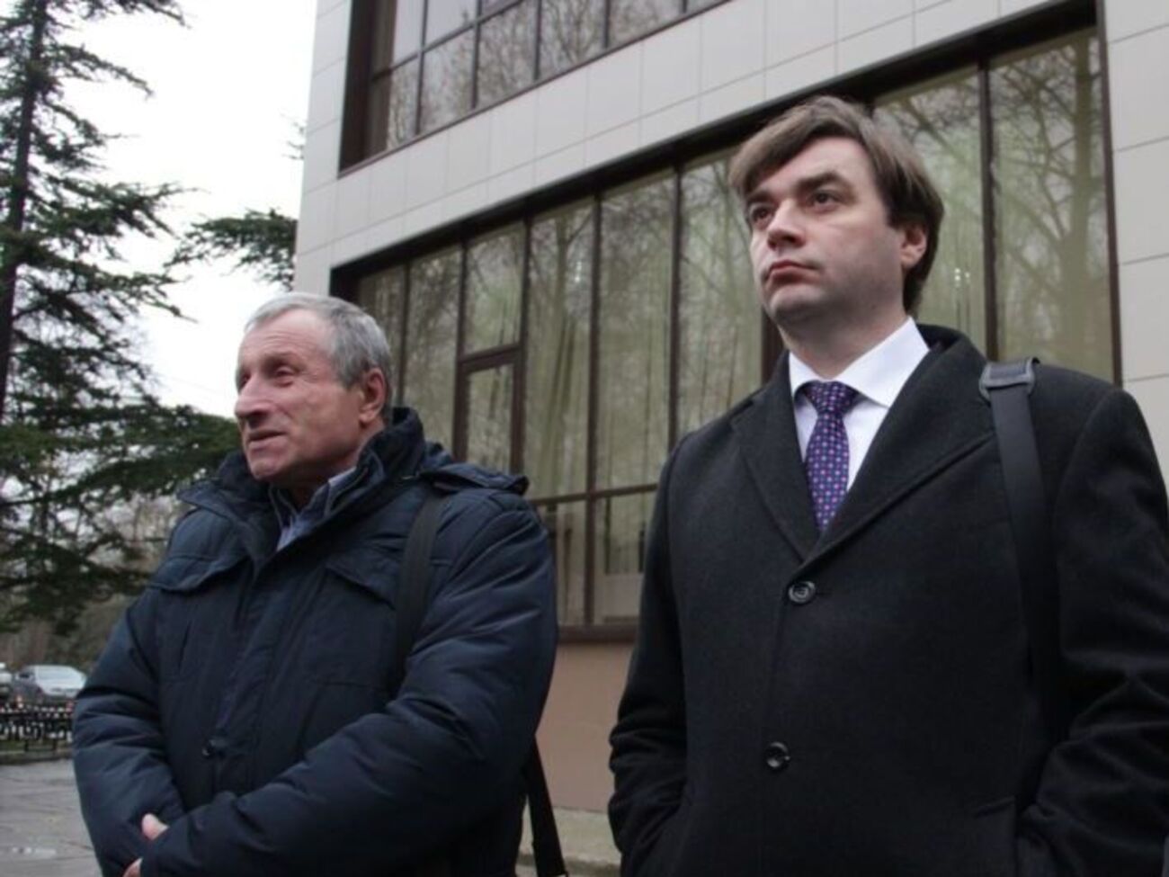 Семена (ліворуч) і Попков брали участь у засіданні "Верховного суду" Криму