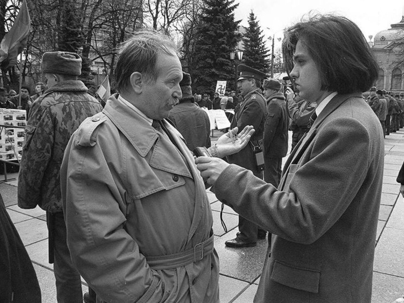 1995 год, Чорновил дает интервью Сергею Рахманину