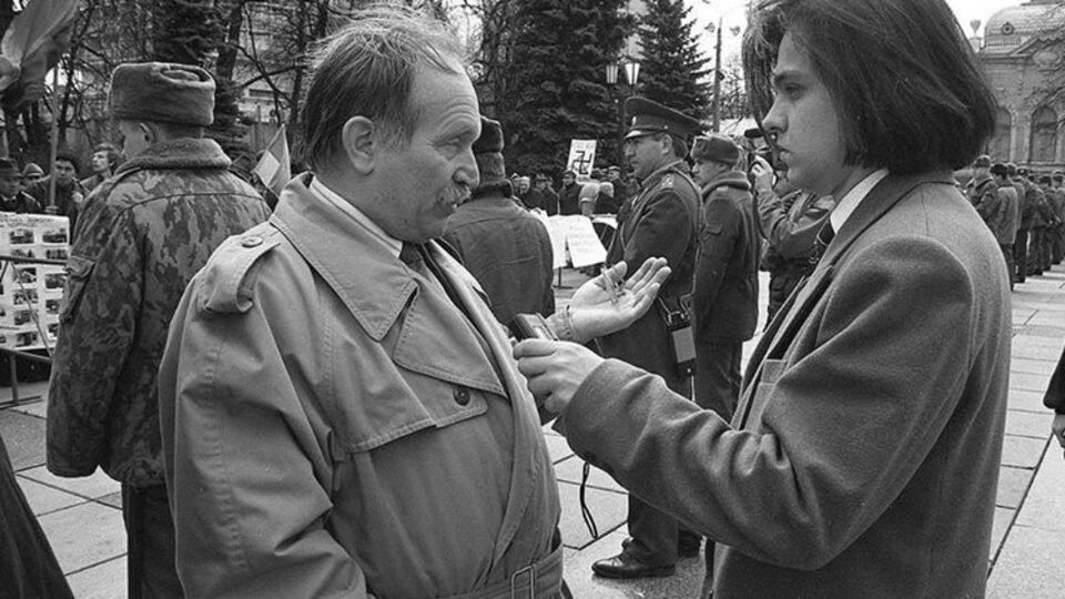 1995 год, Чорновил дает интервью Сергею Рахманину