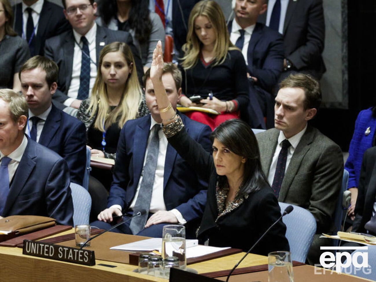 Постоянный представитель США при ООН Никки Хейли назвала голосование за резолюцию о статусе Иерусалима оскорблением