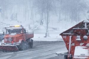 Протягом ночі у Києві може випасти ще 10 мм снігу