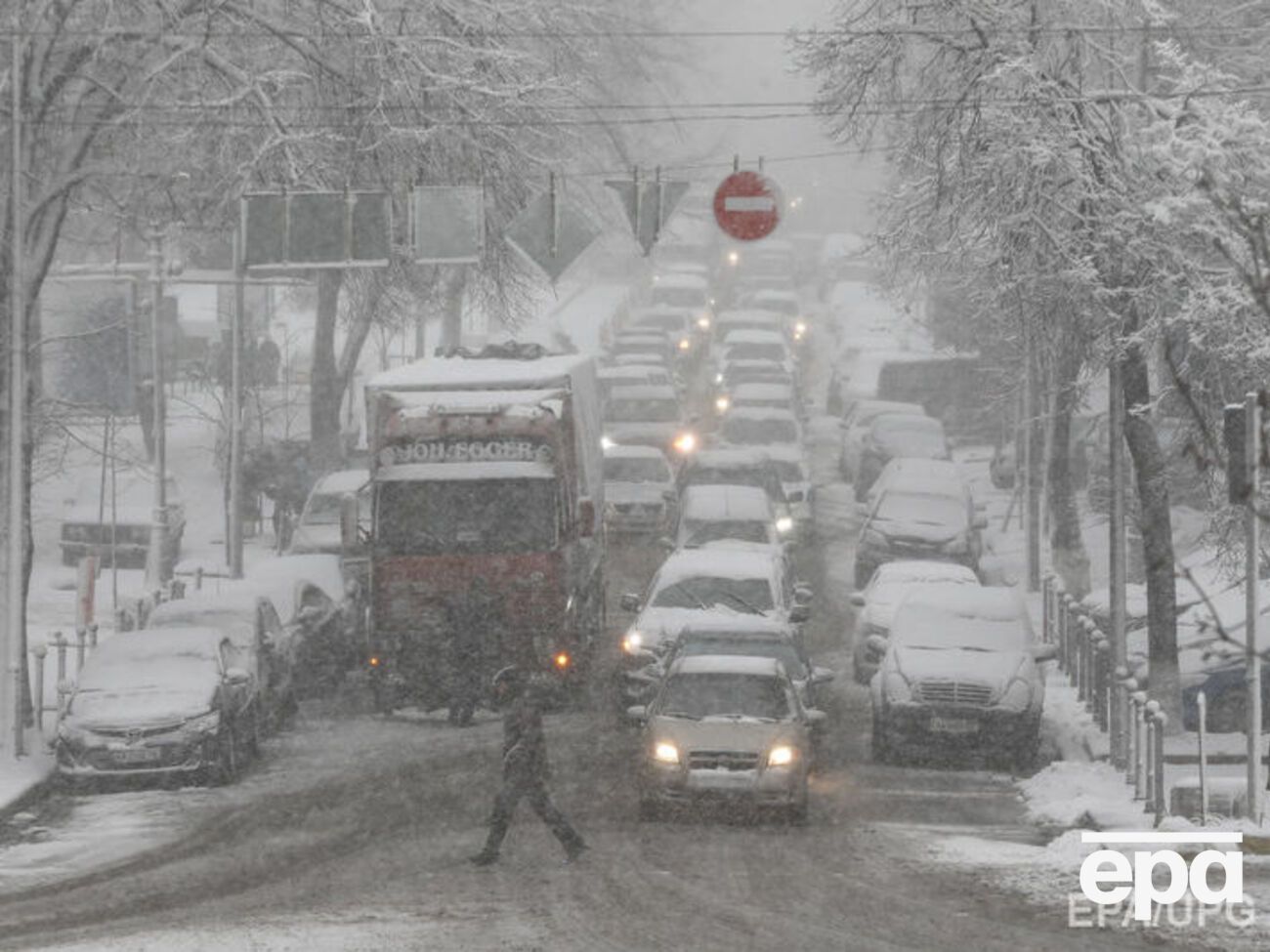 Снегопады в Украине продолжатся