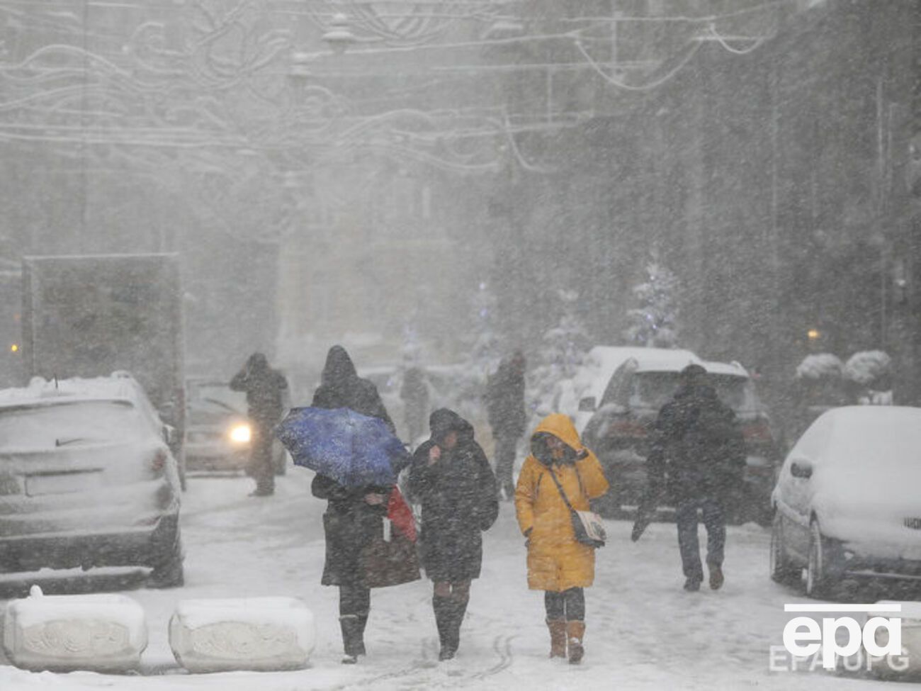 В Киеве ожидается снег