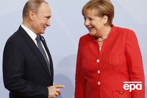 Президент России Владимир Путин и канцлер Германии Ангела Меркель