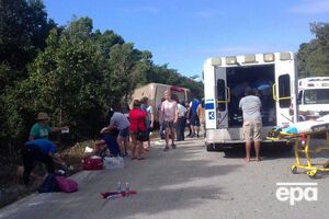 В автобусі були туристи