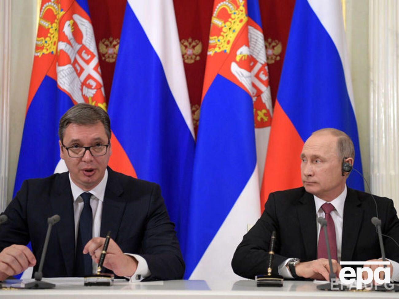 Путін і Вучич провели переговори в Москві
