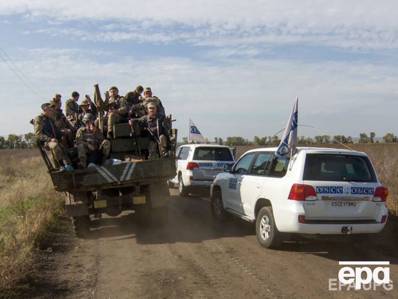 Из-за заминированных дорог доставка гуманитарных грузов в Гладосово и Травневое затруднена