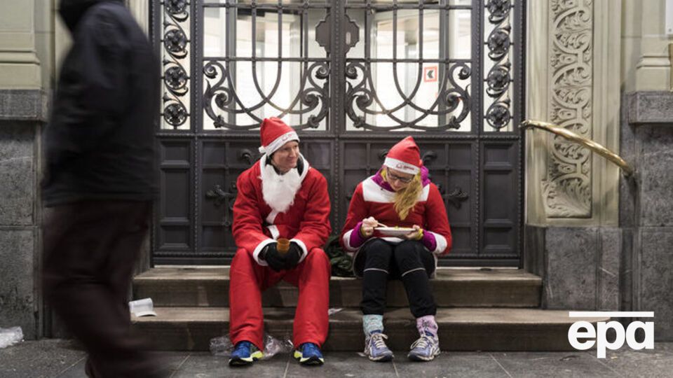 Цього року понеділок 25 грудня буде вихідним