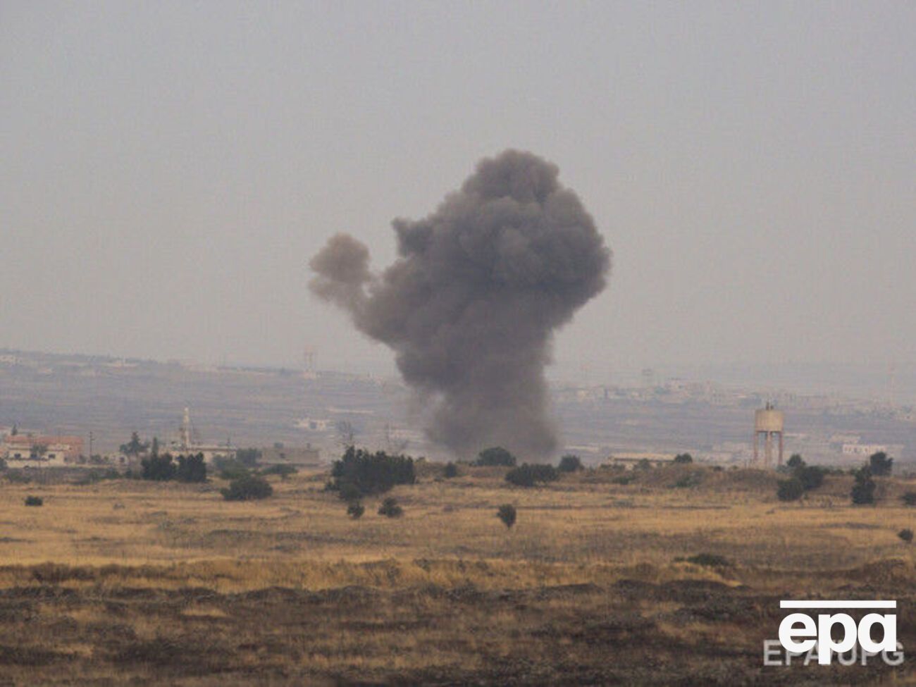 Целью атаки якобы была иранская военная база на территории Сирии