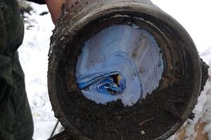 Боевики показали снаряды с листовками, которыми якобы обстреливают украинские военные оккупированные территории Донбасса