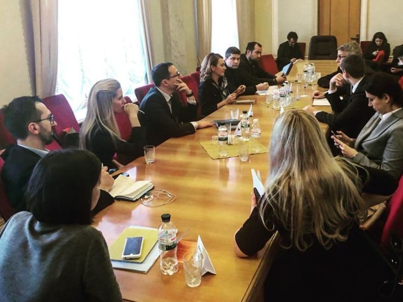 Постпред МВФ встретился с депутатами