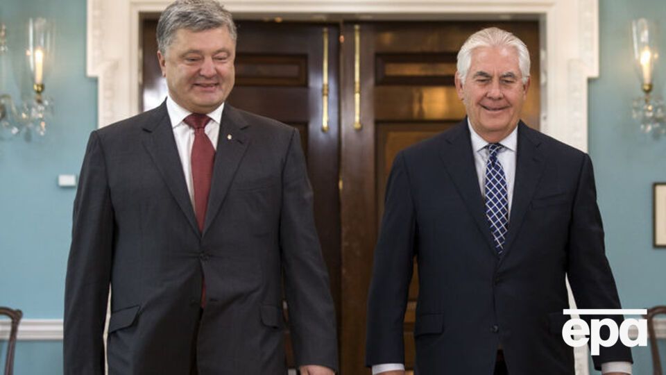 Порошенко і Тіллерсон спілкувалися телефоном