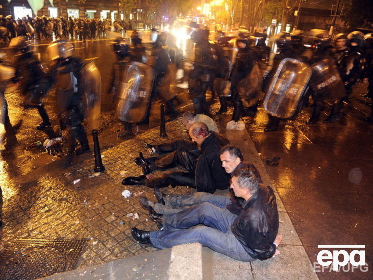 26 мая 2011 года в Тбилиси разогнали антиправительственный протест