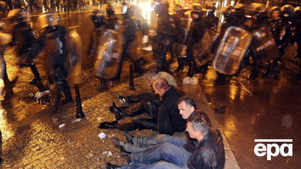26 мая 2011 года в Тбилиси разогнали антиправительственный протест