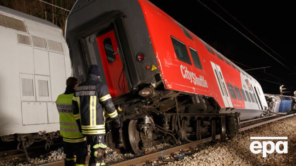 В Австрии столкнулись поезда