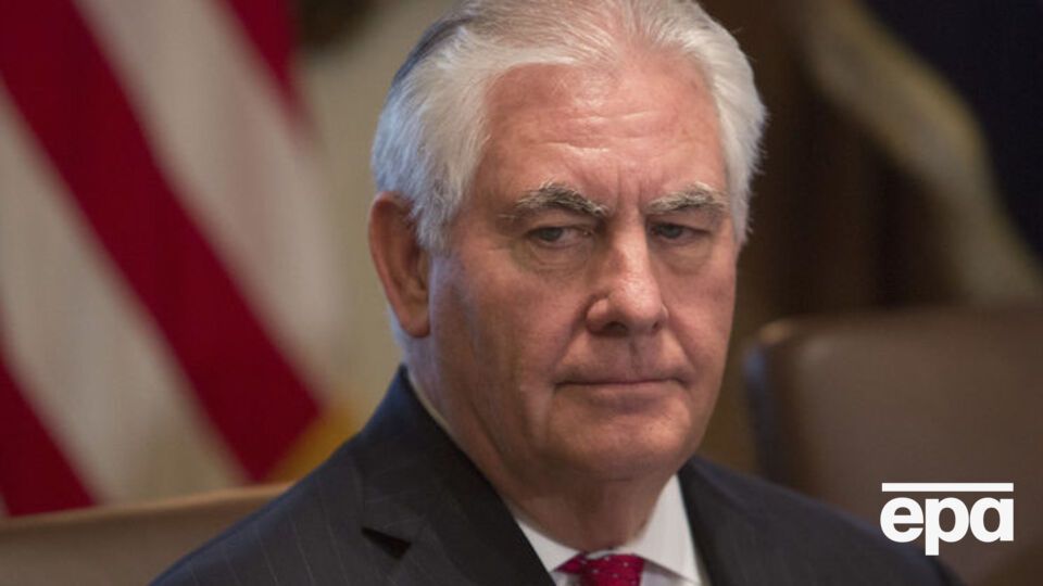 Тіллерсон: Санкції сприяють безпеці США та їхніх союзників