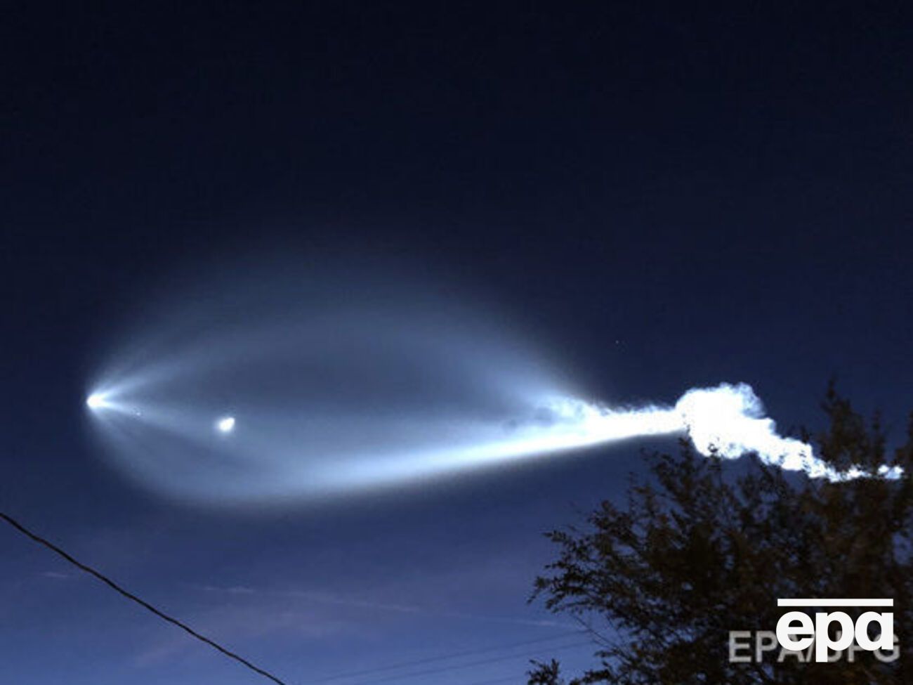 Запуск ракети SpaceX могли спостерігати жителі Каліфорнії