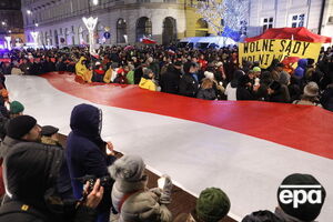 Протесты в Польше против "судебных" законов