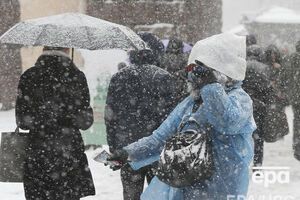 24 декабря в Киеве пройдет мокрый снег с дождем
