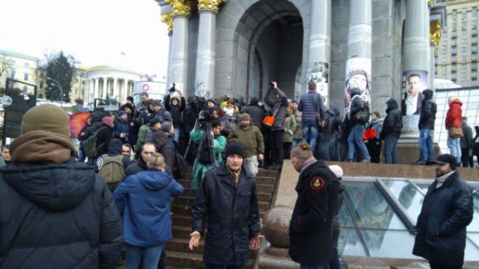 Акція проходить на Майдані Незалежності