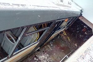 Водитель сказал, что не мог остановить автобус