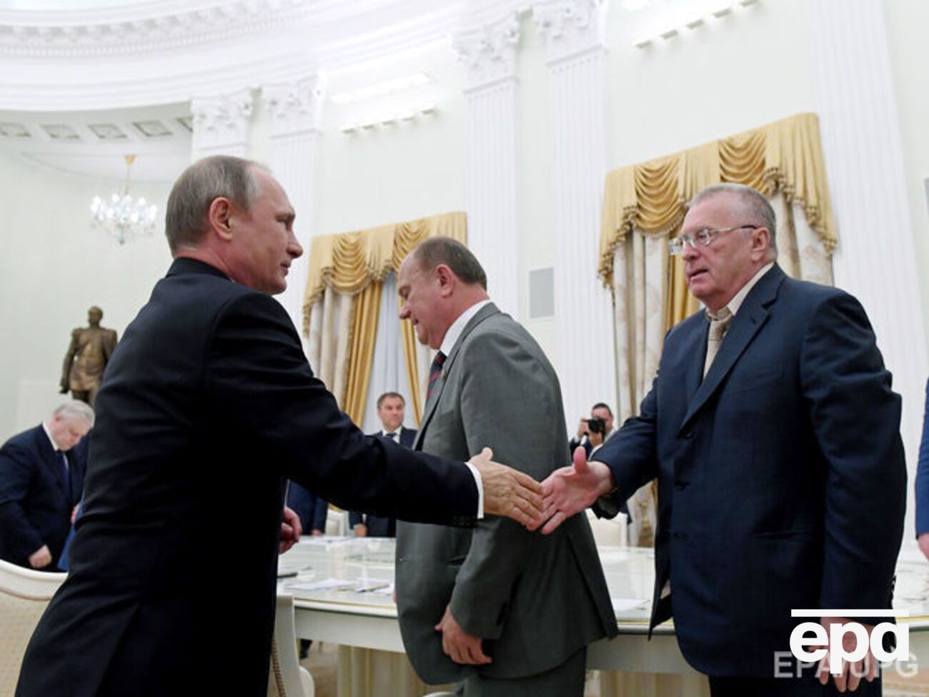 Жириновський уважає, що поїздка Путіна в Сирію означала кінець війни з терором на Близькому Сході