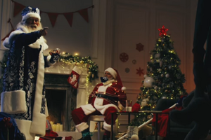 Дед Мороз вынудил американского ребенка зачитать стих из "Брата 2"