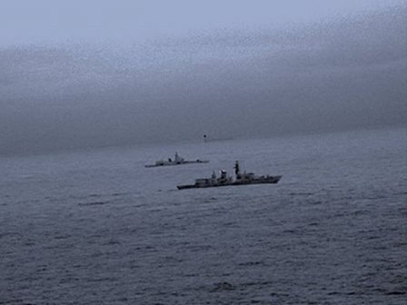 Британия отслеживает передвижения российских кораблей в Северном море