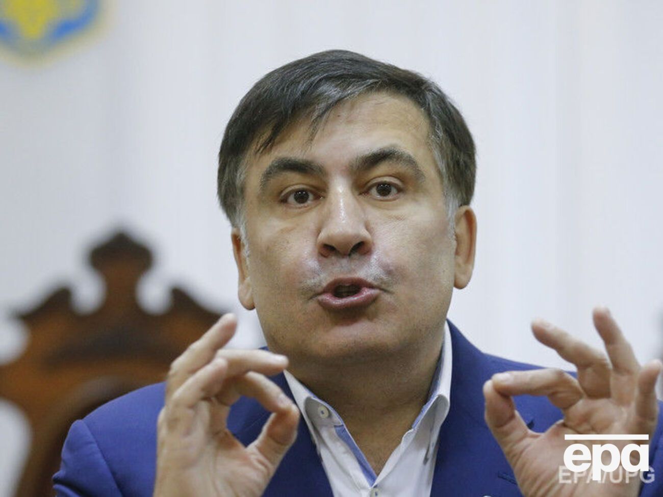 Саакашвили не пойдет на допрос в СБУ