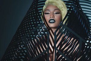 Мінаж постала у БДСМ-образі