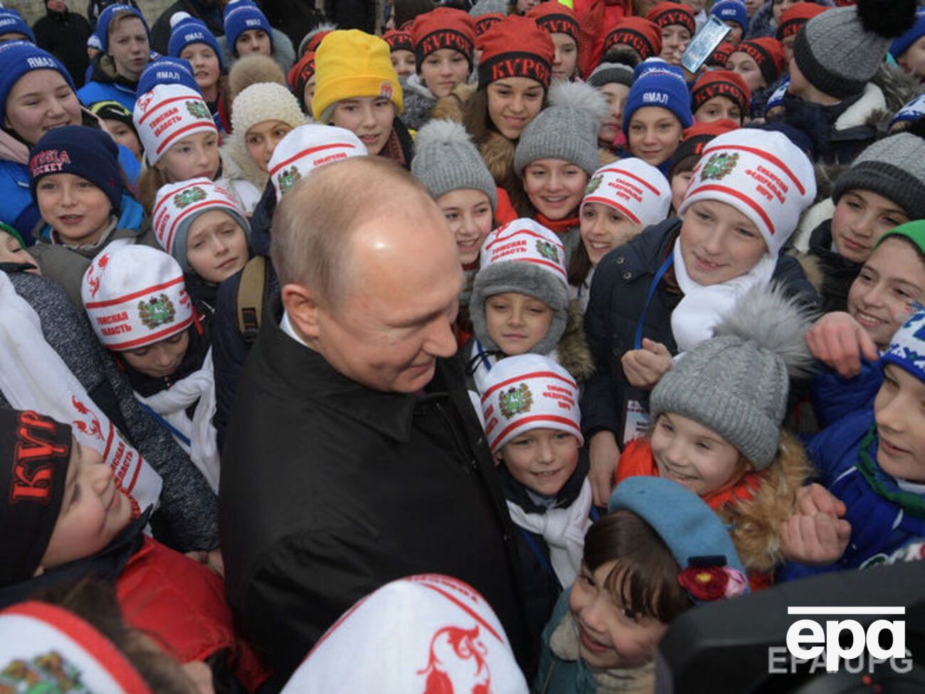 Путин общался с детьми, пока его выдвигали в президенты