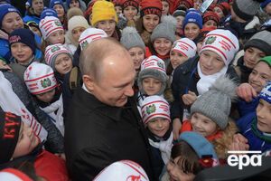 Путин общался с детьми, пока его выдвигали в президенты