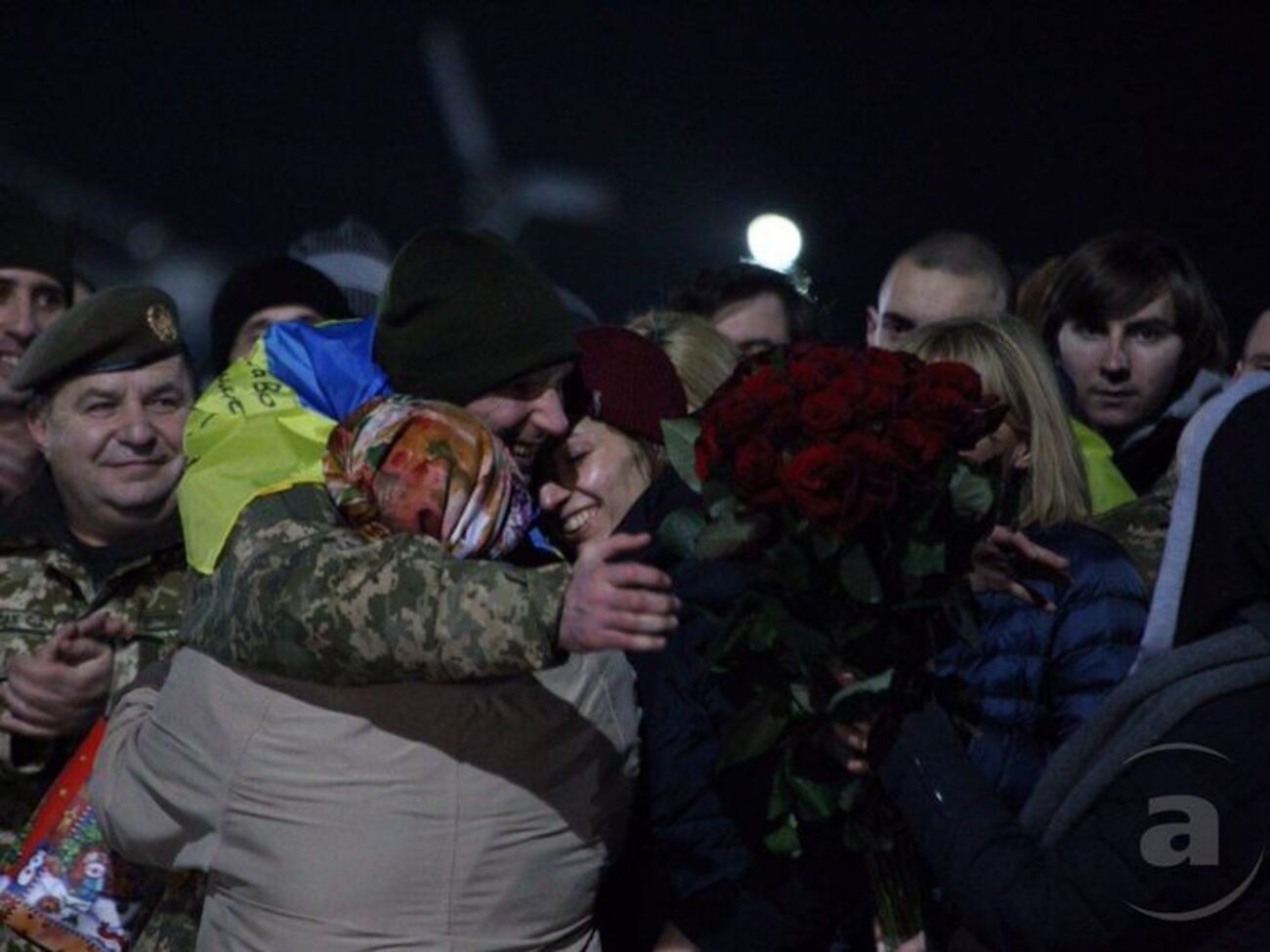 Кириченко в Харькове встретился с родными